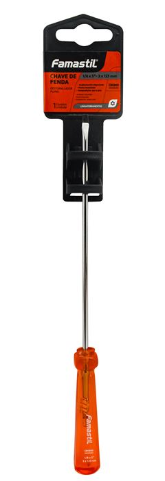 CHAVE FENDA SIMPLES 1/8”X5” CR VAN