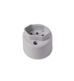 TOM EXTERNA CZ RED (2P+T) 10A R-17500