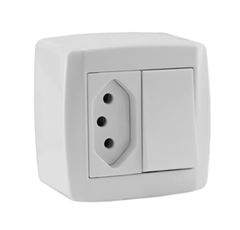 CANALETA PVC SLIM BR CJ 1 INT S+TOM 10A