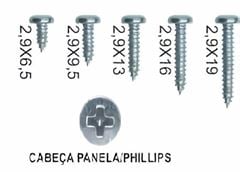 PARAF A/A C/P ZINC 2,9X6,5MM PHS (500X1)