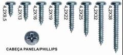 PARAF A/A C/P ZINC 4,2X13MM PHS (500X1)