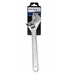 CHAVE AJUSTAVEL/INGLESA 12” CROMADA