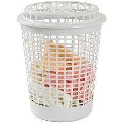 CESTO TELADO RED C/TAMPA 60LT BR