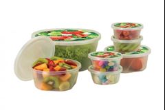 KIT POTE 7PC RED 1X3LT 2X740ML 4X210ML