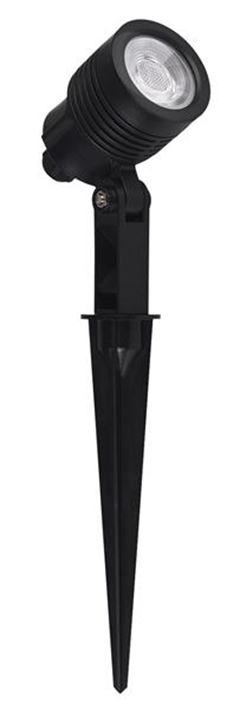 SPOT LED ESPETO JARDIM 3W PT LUZ BR