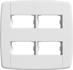 PLACA LEV 4X4 2+2 MODULO SEPARADO BR