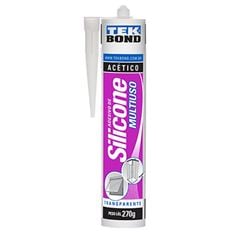 SILICONE TRANSP ACETICO MULTIUSO 270G
