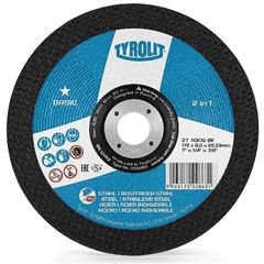 DISCO DE DESBASTE INOX 9”X1/4X7/8”