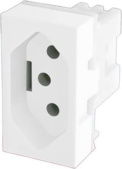 MOD MOD/EVID/BLAN 1 TOM(2P+T)20A/250V BR