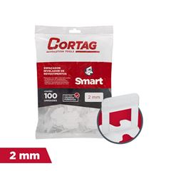 ESPACADOR NIVEL PISO/PORC 2,0MM(100PC)SM