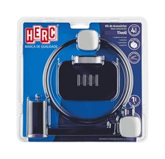 KIT ACESSORIO ABS 4PC TIVOLI PT/CR