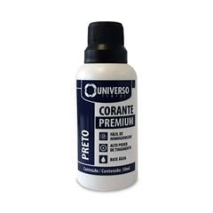 CORANTE LIQUIDO UNIVERSO PRETO 50ML 12PC