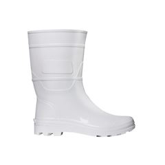 BOTA PVC CANO 28CM BRANCA C/F 35/36
