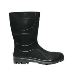 BOTA PVC CANO 28CM PRETA C/F 42