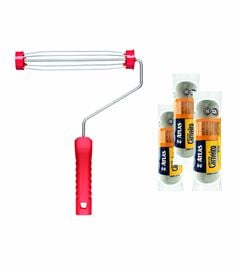 KIT PINT 1 SUPORT+3 ROLOS LA MISTA 23CM