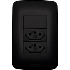 CJ CANOA BLACK 1 INT SIMP+2TOM 2P+T 10A 