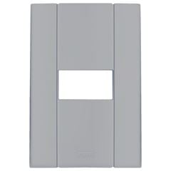 PLACA MARES 4X2 1 MOD HORIZ BR 