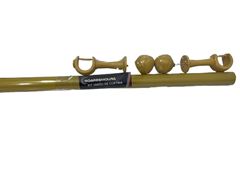 VARAO CORTINA 2KIT COMP 28MMX2M PALHA