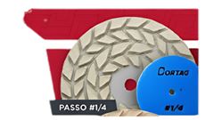 DISCO DE POLIMENTO 4 PASSOS - PASSO 1