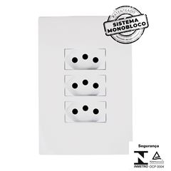 CJ I9 3TOM 20A/250V MONOBLOCO BR