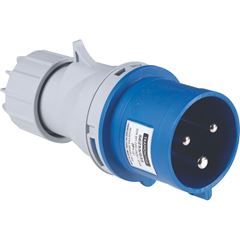 PLUG INDUSTRIAL 2P+T 32A 220-250 VCA6H