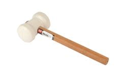 MARTELO DE BORRACHA 80MM BRANCO ECO HOBY
