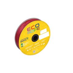 CORDA ECO ROPE 05MM VERMELHA C/190M BOB