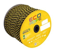 CORDA ECO ROPE 10MM SINALIZA C/165M BOB