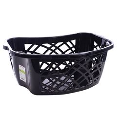 CESTO ECO PLAST P/ROUPA 35L PRETO