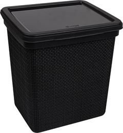 LIXEIRA PLASTICO JUTA P/PIA 3,7L PT