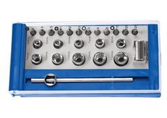 JOGO SOQUETE E ACESSORIOS 1/4” 24PC