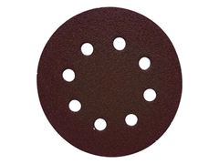 DISCO LIXA VELCRO 8F 5”-125MM G220 10PC