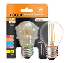 LAMP FILAMENTO E27 (G45 BOLINHA) 2W BIV