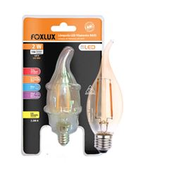 LAMP FILAMENTO E27 (B35 VELA) 2W BIV