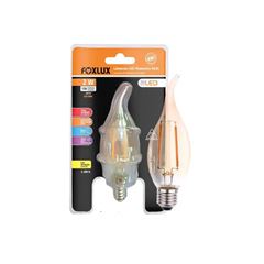 LAMP FILAMENTO E27(BA35 VELACHAMA)2W BIV