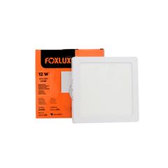 PAINEL LED QUAD 18W EMB BIV BR 22CM PLAS