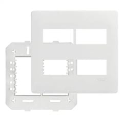 PLACA HABITAT 4X4 4 MOD HOR C/SUPORT BR