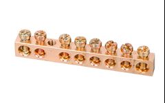 BARRAMENTO NEUTRO/TERRA    8 FUROS