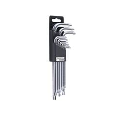 JOGO CHAVE TORX LONGA T10 A T50 9PC
