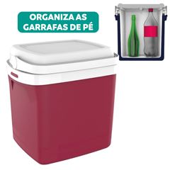 CAIXA TERMICA TROPICAL 22L VERMELHO