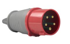 PLUG INDUSTRIAL 3P+T+N 32A 380V IP44