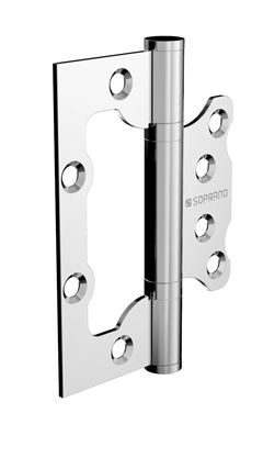 DOBRADICA INOX ESC 4X3 SOBREPOR 3PC