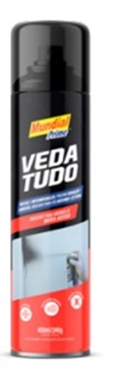 SPRAY VEDA TUDO 400ML/267G PRETO