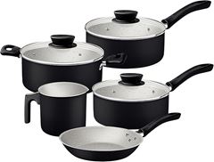 JOGO PANELAS ALUM 5 PC LINZ PRETA