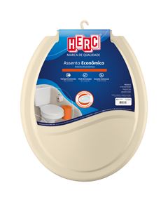 ASSENTO PVC OVAL INJETADO  BEGE