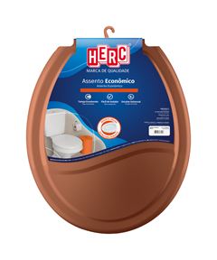 ASSENTO PVC OVAL ECONOMICO  OCRE