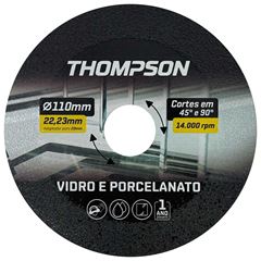 DISCO DIAM PORCELANATO/VIDRO 110MM