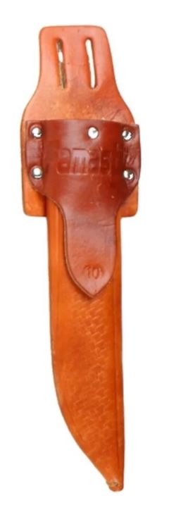 BAINHA COURO P/ FACAO 10”