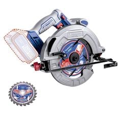 SERRA CIRCULAR 20V 7-1/4” S/BAT  S/CAR