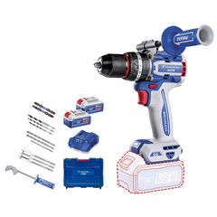 PARAFUSAD/FURAD IMP 1/2 20V 2 BAT C/MAL